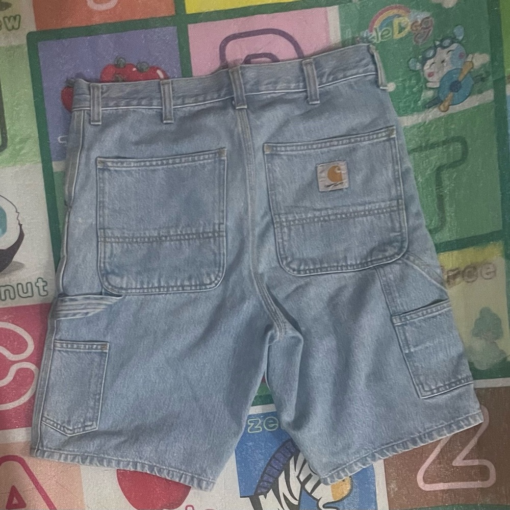 Carhartt single knee jorts jean shorts